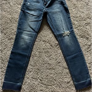 Old Navy rockstar cropped skinny jeans